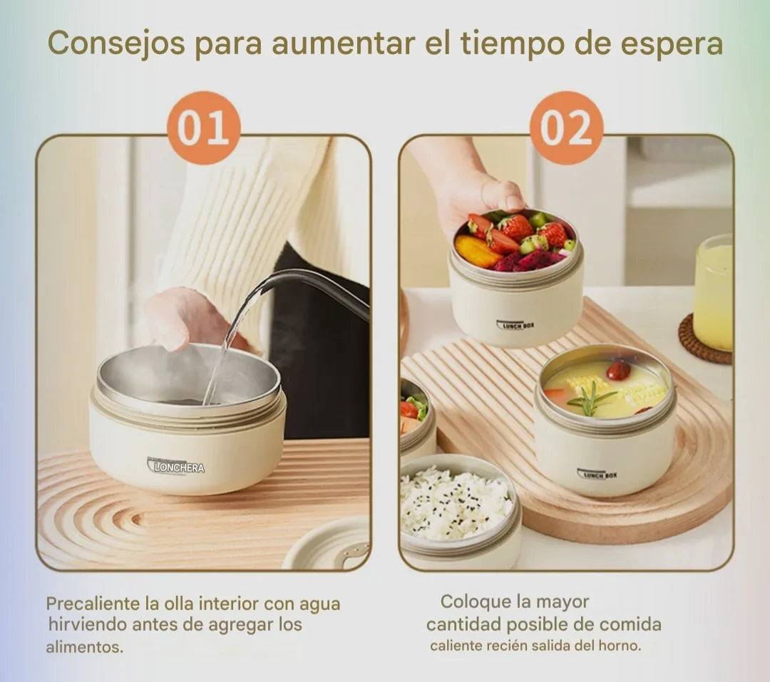 Portacomidas Practico y Moderno